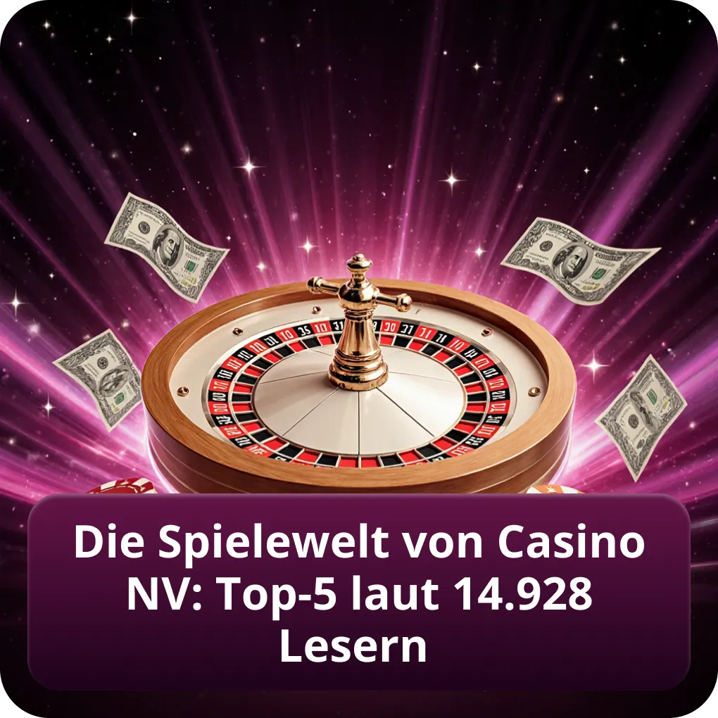 Die Spielewelt von Casino NV: Top-5 laut 14.928 Lesern